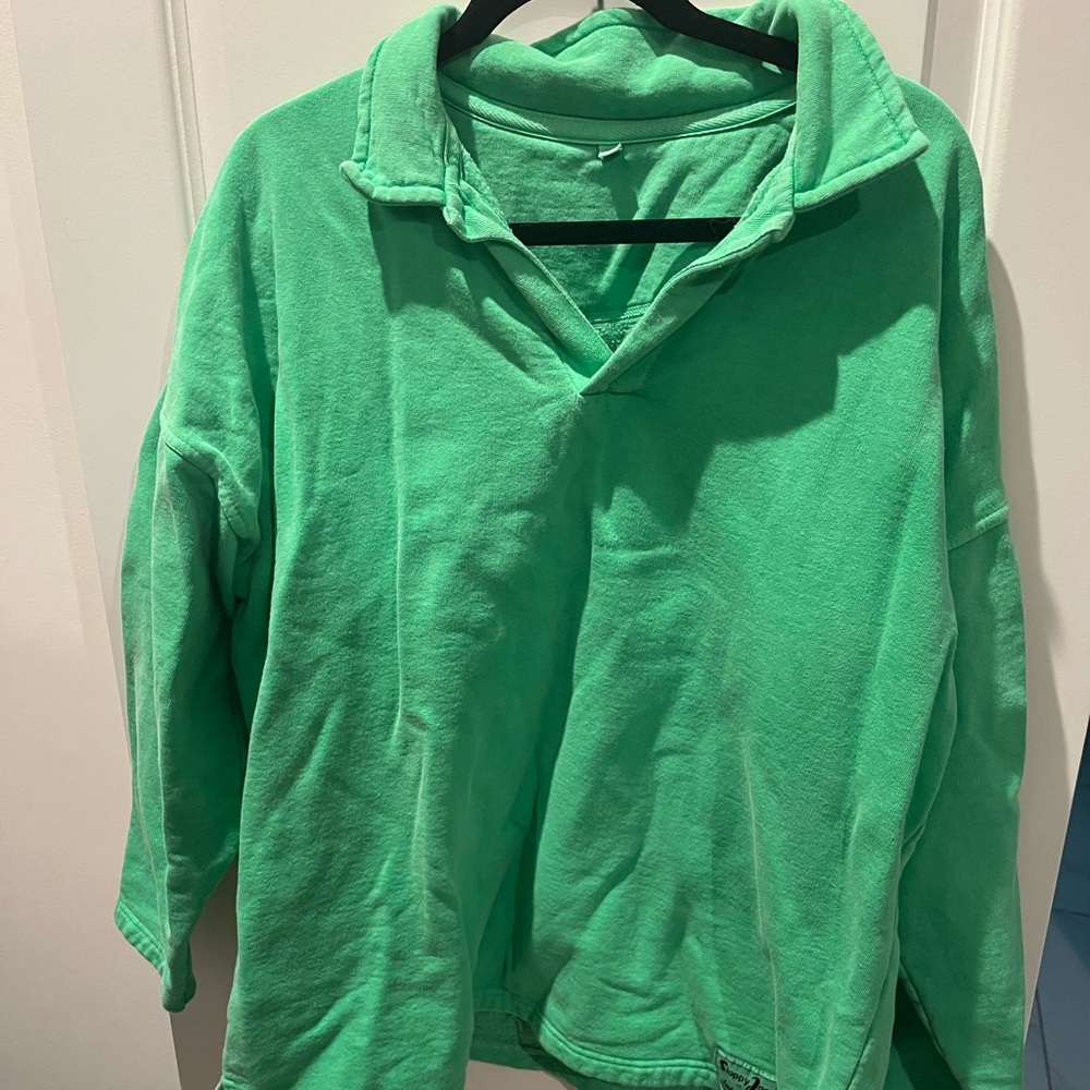 Sloppy Joe Sweater in Green
